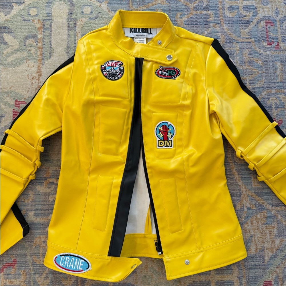 Kill Bill Beatrix Kiddo Costume. 2 piece, women’s XS